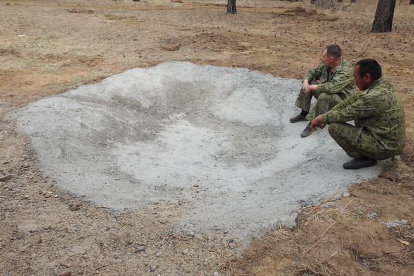 Долговременные искусственные водопои в заказнике Цасучейский бор