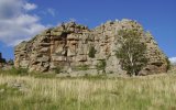 Скальный массив Адон-Челон, фото Л. Сараевой